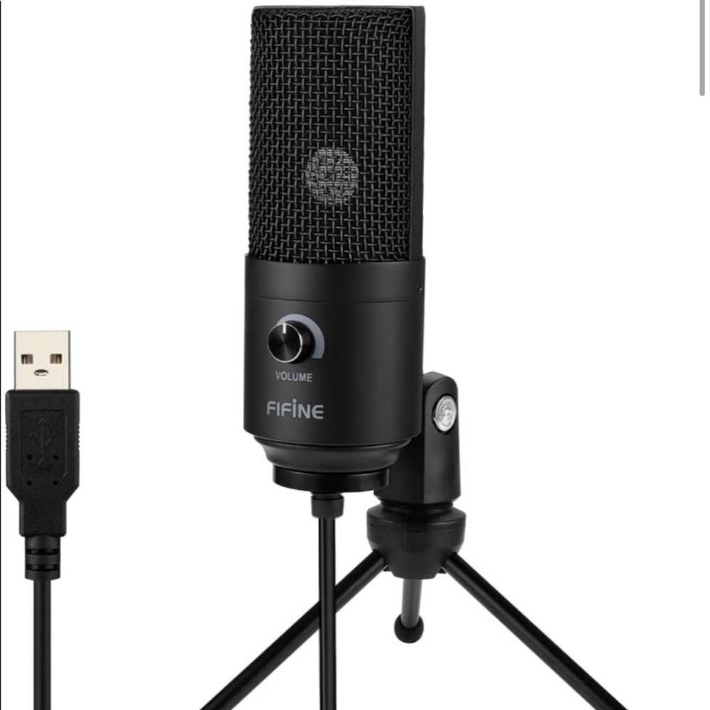 USB compatible microphone